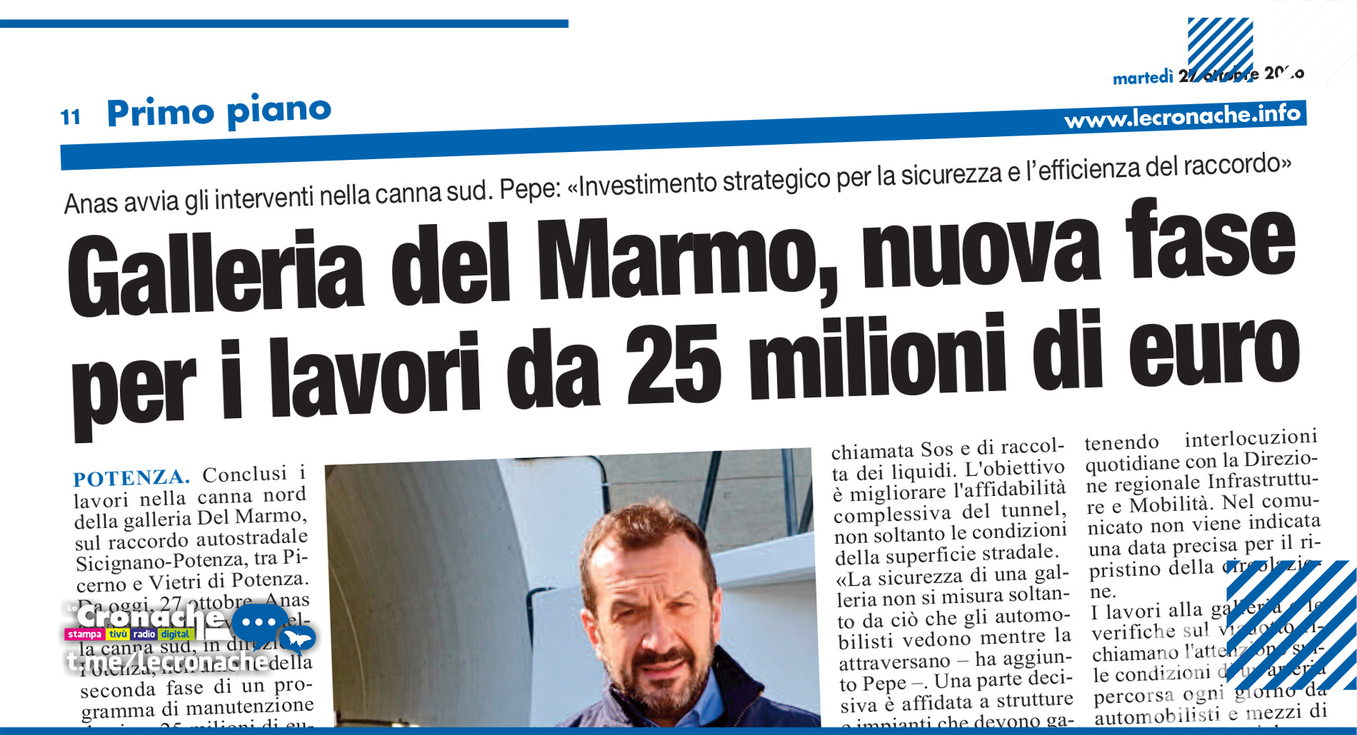 GALLERIA DEL MARMO, NUOVA FASE PER I LAVORI DA 25 MILIONI DI EURO