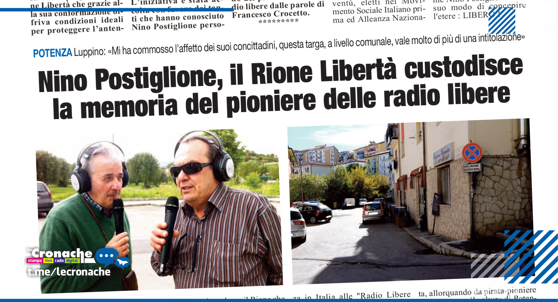 BONAVENTURA POSTIGLIONE E IL SUO MODELLO DI RADIO LIBERA, ENTRAMBI LIBERI DAVVERO