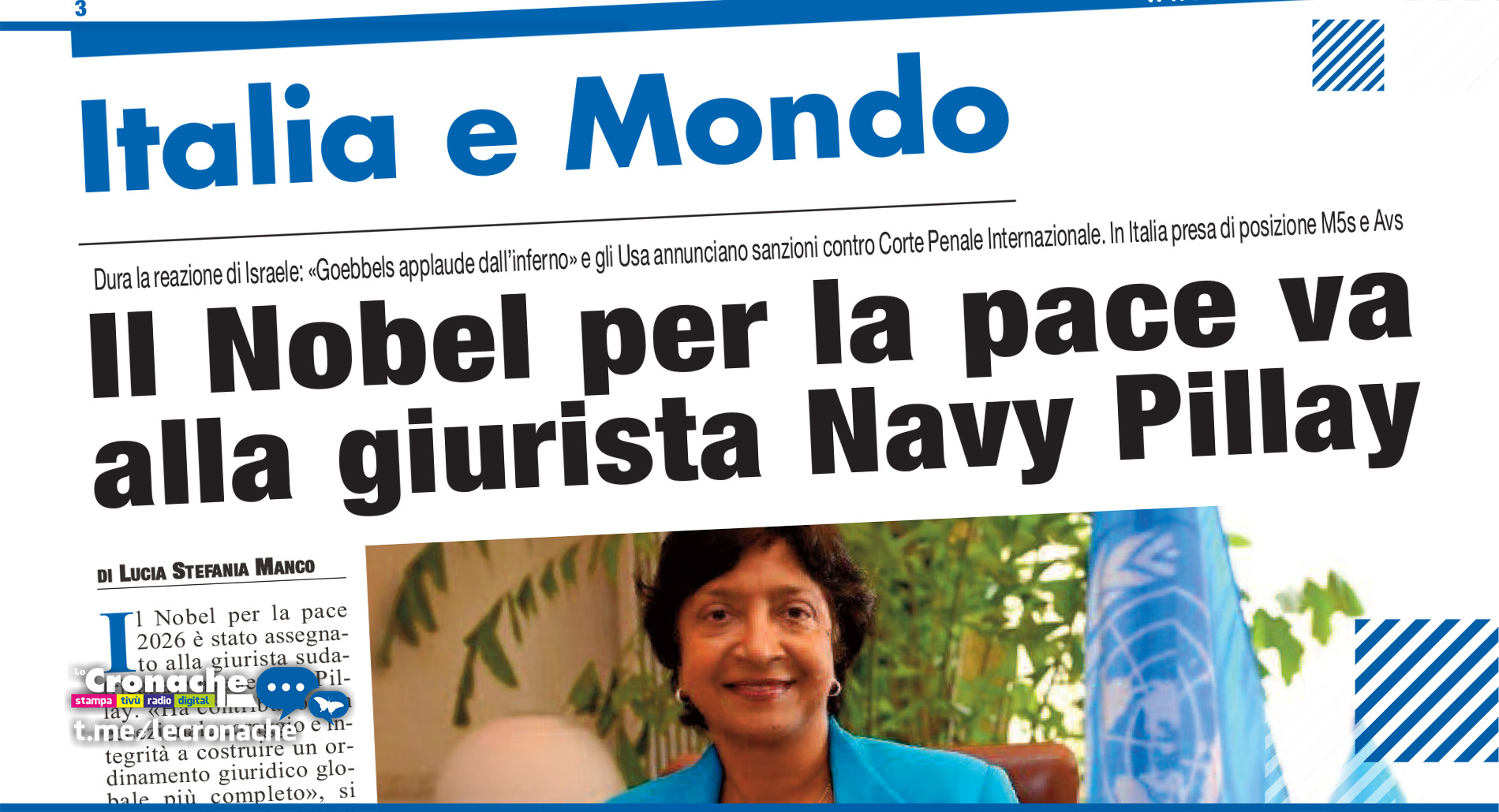 NOBEL PER LA PACE