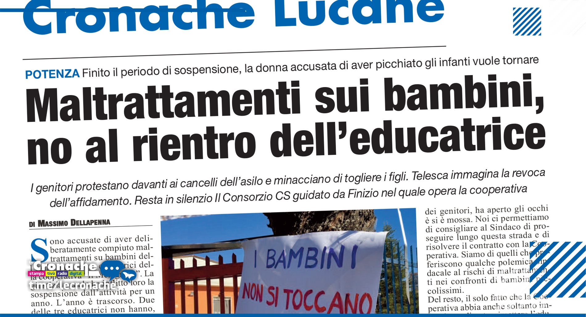 MALTRATTAMENTI, NO AL RIENTRO DELL’EDUCATRICE