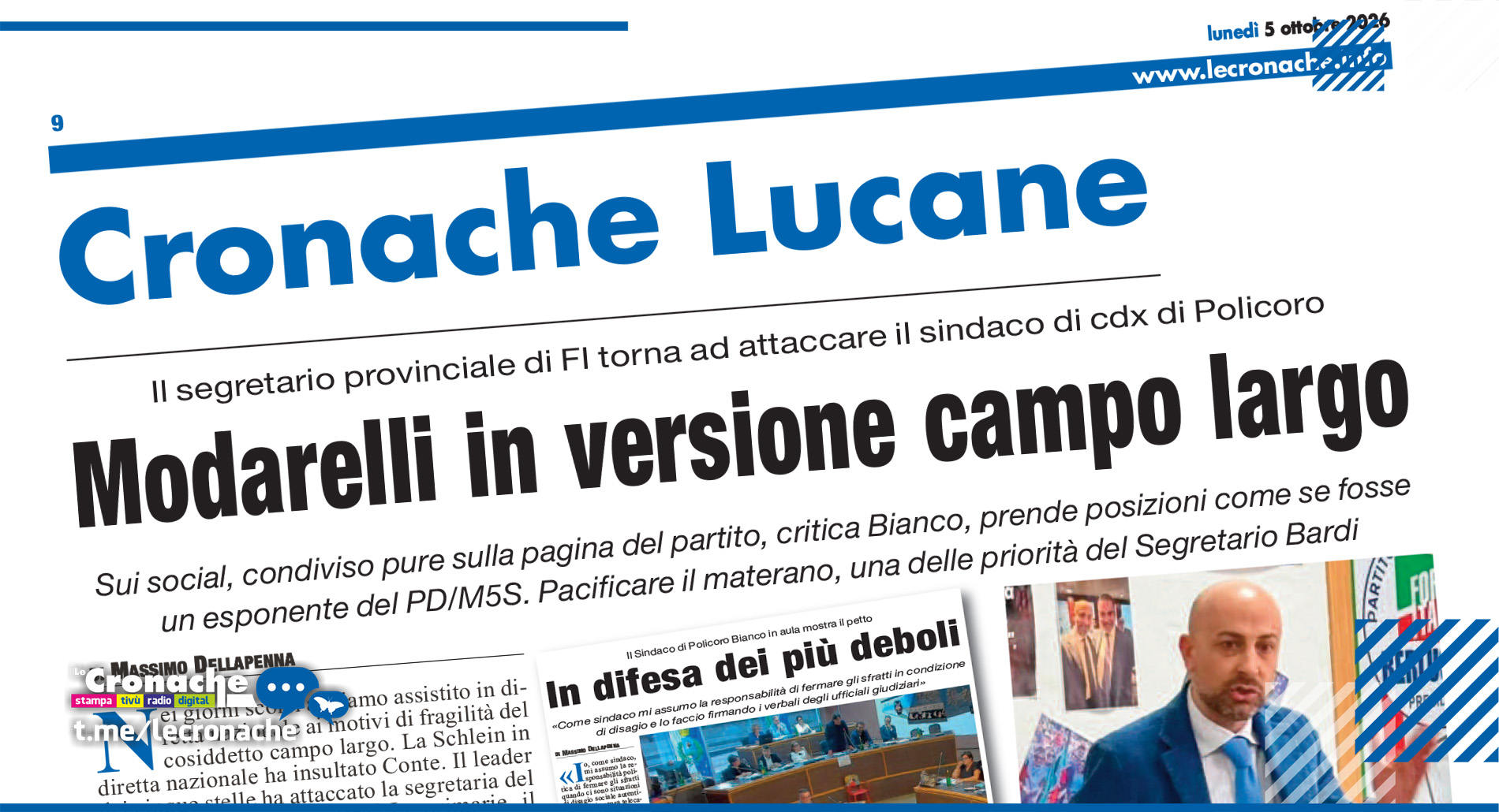 MODARELLI IN VERSIONE CAMPO LARGO