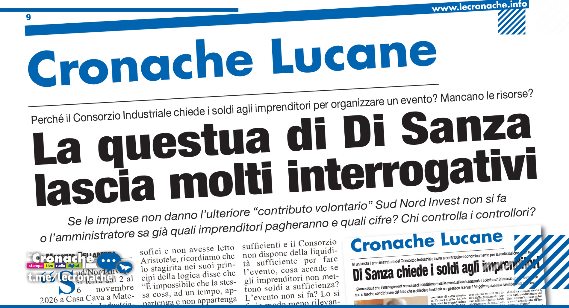 LA QUESTUA DI DI SANZA