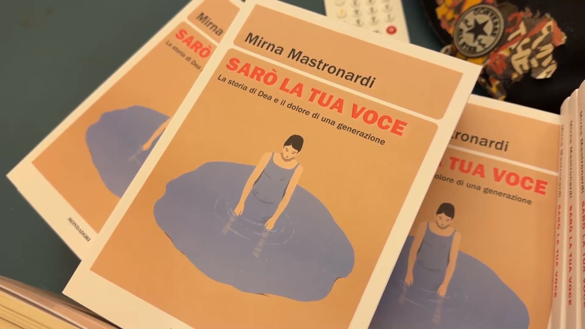 “SARO’ LA TUA VOCE” L’ULTIMA OPERA DELLA MASTRONARDI
