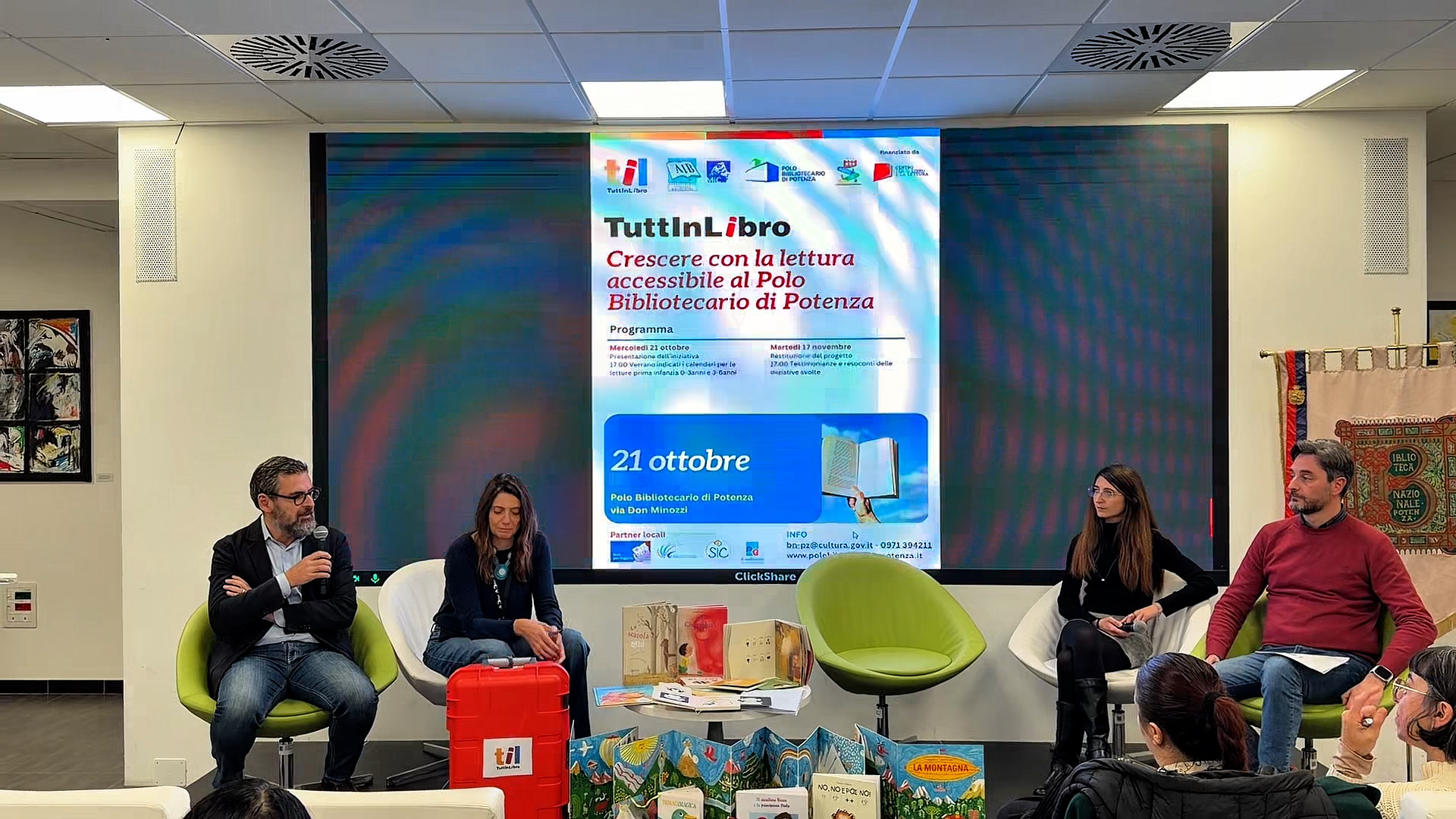 POTENZA: PRESENTATO IL PROGETTO "TUTTINLIBRO"